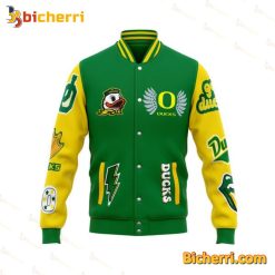 Alternative view of NCAA Oregon Ducks Go Ducks Baseball Jacket