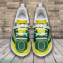 Alternative view of NCAA Oregon Ducks Green Yellow Reze Sneakers