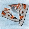 NCAA Oregon State Beavers Custom Name Logo Air Jordan 1 High Sneakers