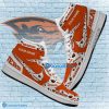 NCAA Oregon State Beavers Custom Name New Season Design Air Jordan 1 High Sneakers