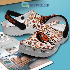 Alternative view of NCAA Oregon State Beavers Go Beavs Crocs