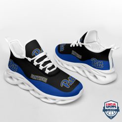 Alternative view of NCAA Pittsburgh Panthers Blue Black Max Soul Shoes