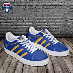 Alternative view of NCAA Pittsburgh Panthers Blue Yellow Stripes Stan Smith Shoes