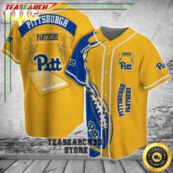 NCAA Pittsburgh Panthers Classic Baseball Jersey