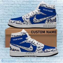 Alternative view of NCAA Pittsburgh Panthers Custom Name New Season Design Air Jordan 1 High Sneakers