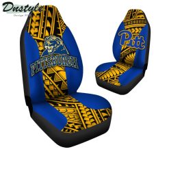 NCAA Pittsburgh Panthers Polynesian Car Seat Covers