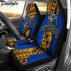 Alternative view of NCAA Pittsburgh Panthers Polynesian Car Seat Covers