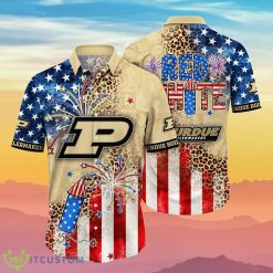NCAA Purdue Boilermakers 4th Of July Independence Day Hawaiian Shirt