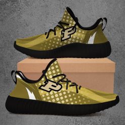 NCAA Purdue Boilermakers Athletic Gold Reze Sneakers