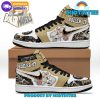 NCAA Purdue Boilermakers Boiler Up Air Jordan 1 High Sneakers