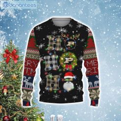 Alternative view of NCAA Purdue Boilermakers Ho Ho Ho Merry Christmas Sweater