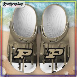 NCAA Purdue Boilermakers Melting Paint Crocs