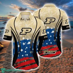 NCAA Purdue Boilermakers Star Pattern Hawaiian Shirt