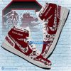 NCAA South Carolina Gamecocks Custom Name New Season Design Air Jordan 1 High Sneakers