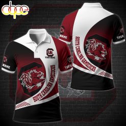 NCAA South Carolina Gamecocks Custom Name Special Style Polo Shirt
