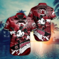 NCAA South Carolina Gamecocks Mickey Hawaiian Shirt
