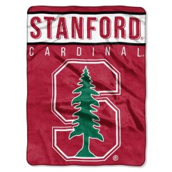 NCAA Stanford Cardinal Basic Design Fleece Blanket