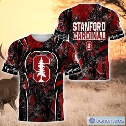 NCAA Stanford Cardinal Camo Hunting T-Shirt