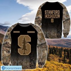 NCAA Stanford Cardinal Custom Name Hunting Camo Style Sweatshirt