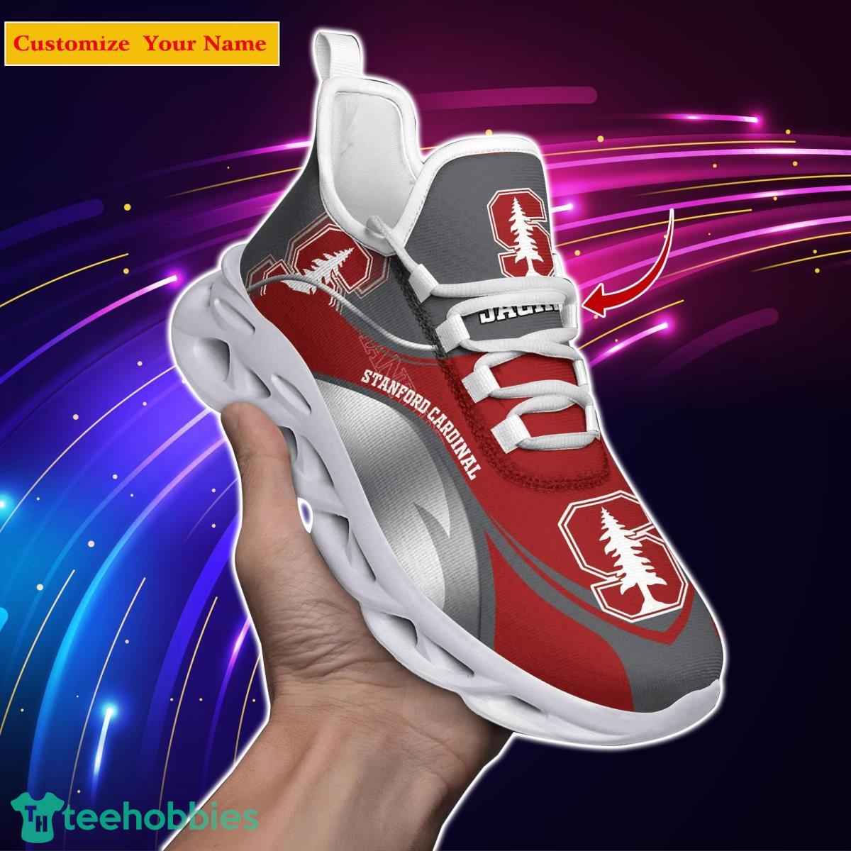 NCAA Stanford Cardinal Custom Name Special Design Max Soul Shoes