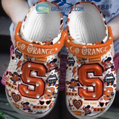 NCAA Syracuse Orange Bleed Orange Crocs