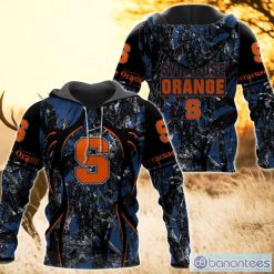 NCAA Syracuse Orange Camo Hunting Pullover Hoodie