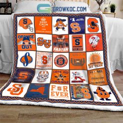 Alternative view of NCAA Syracuse Orange Collection Design Fleece Blanket