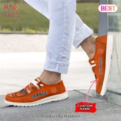 Alternative view of NCAA Syracuse Orange Custom Name Orange Hey Dude Shoes