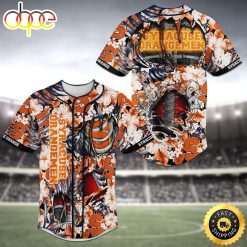 NCAA Syracuse Orange Skeleton Baseball Jersey