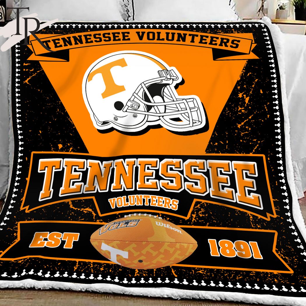 NCAA Tennessee Volunteers EST 1891 Fleece Blanket