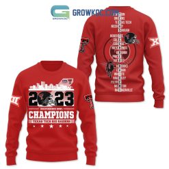NCAA Texas Tech Red Raiders 2023 Independence Bowl Red Sweatshirt