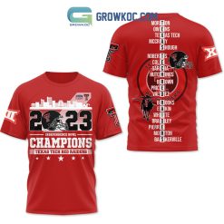 NCAA Texas Tech Red Raiders 2023 Independence Bowl Red T-Shirt