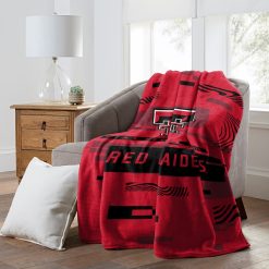 Alternative view of NCAA Texas Tech Red Raiders EST 1923 Fleece Blanket