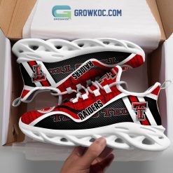 NCAA Texas Tech Red Raiders New Design Max Soul Shoes