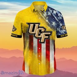 Alternative view of NCAA UCF Knights 4th Of July Independence Day Hawaiian Shirt
