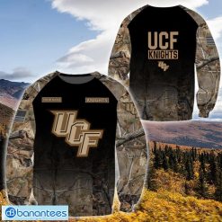 NCAA UCF Knights Custom Name Hunting Camo Style Sweatshirt