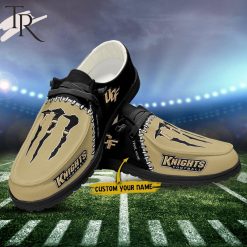Alternative view of NCAA UCF Knights Custom Name Monster Paws Hey Dude Shoes