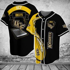 NCAA UCF Knights Fire Ball Baseball Jersey