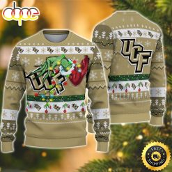 NCAA UCF Knights Grinch Hand Ugly Christmas Sweater