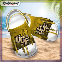 Alternative view of NCAA UCF Knights Melting Paint Crocs