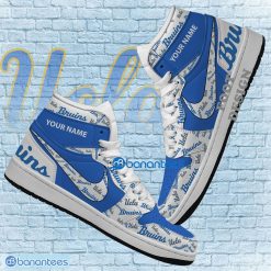 Alternative view of NCAA UCLA Bruins Custom Name New Season Design Air Jordan 1 High Sneakers
