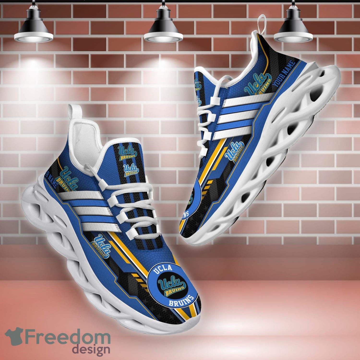 NCAA UCLA Bruins Custom Name New Trending Max Soul Shoes - Image 3