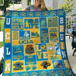 NCAA UCLA Bruins Love Quilt Blanket