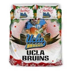 Alternative view of NCAA UCLA Bruins Merry Christmas Bedding Set