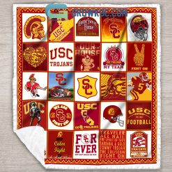 NCAA USC Trojans Collection Fleece Blanket