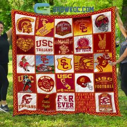 NCAA USC Trojans Collection Quilt Blanket
