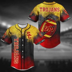 NCAA USC Trojans Grenade Baseball Jersey