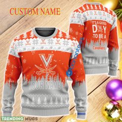 NCAA Virginia Cavaliers Custom Name It A Good Day Sweater