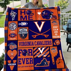 Alternative view of NCAA Virginia Cavaliers For Ever Fleece Blanket
