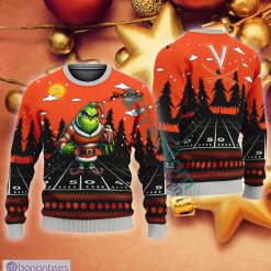 NCAA Virginia Cavaliers Grinch Funny Ugly Christmas Sweater